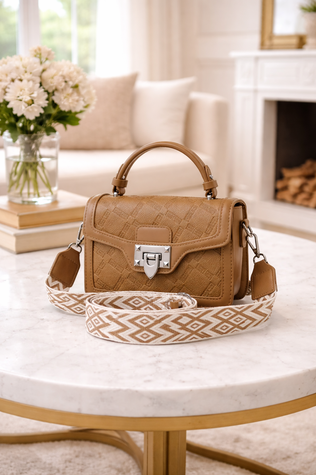 The Chevron Statement Bag